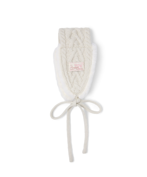 HEART CABLE EARMUFF - 4 colors