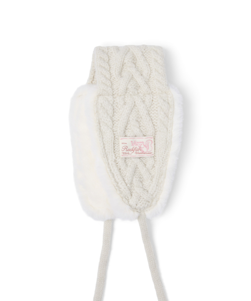 HEART CABLE EARMUFF - 4 colors