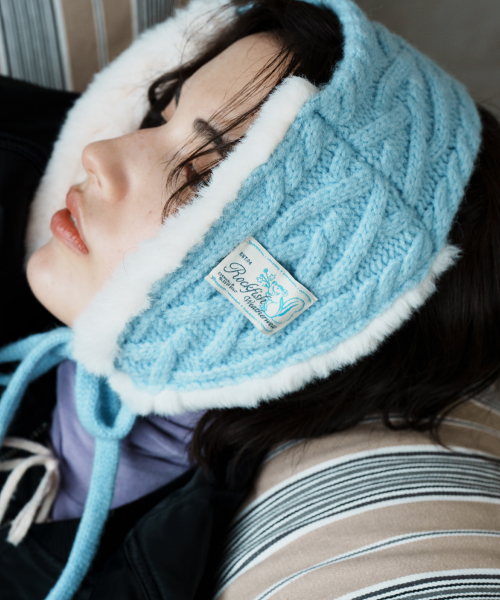 HEART CABLE EARMUFF - 4 colors
