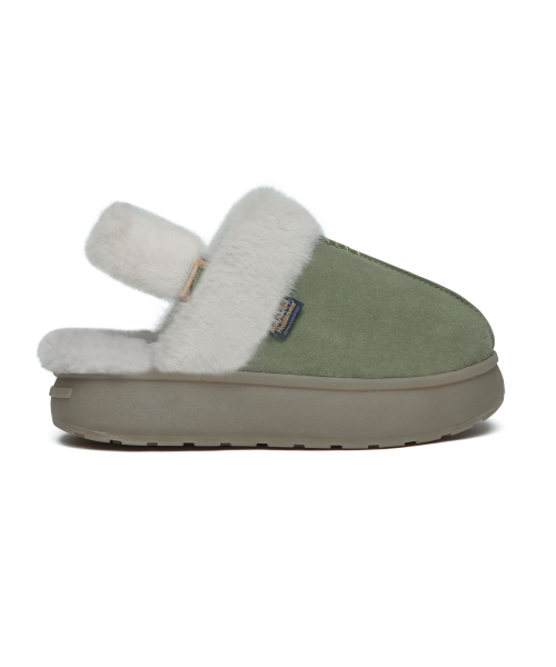 CLOUDY FUR SLINGBACKS - 7 colors