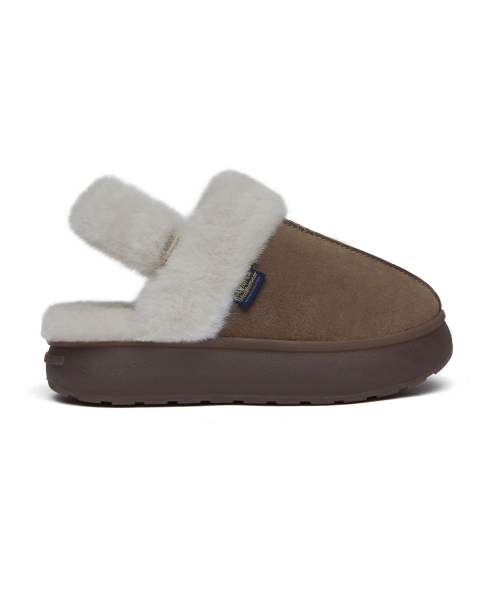 CLOUDY FUR SLINGBACKS - 7 colors