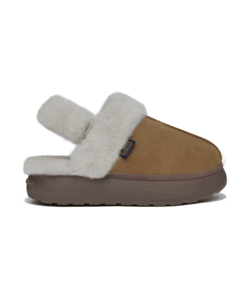 CLOUDY FUR SLINGBACKS - 7 colors