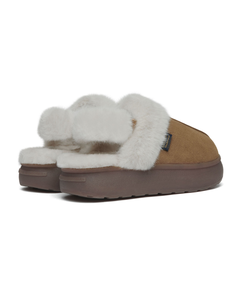 CLOUDY FUR SLINGBACKS - 7 colors