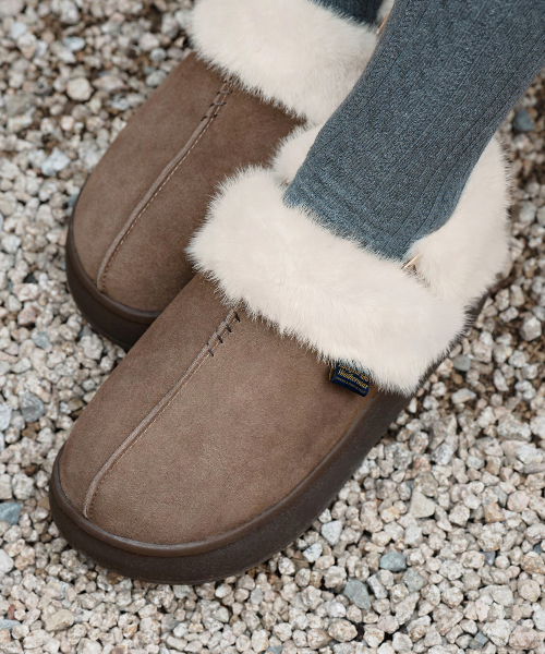 CLOUDY FUR SLINGBACKS - 7 colors