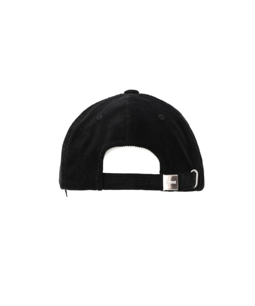 BONBOM LOGO BALL CAP-BLACK CORDUROY