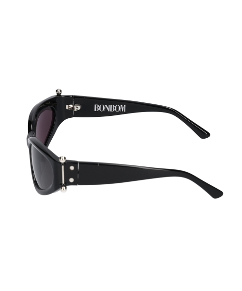 BONBOM METAL PIERCING SUNGLASSES - BLACK(PIERCING)