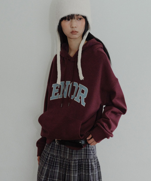 [CORE] ENOR CORE HOODIE - PURPLE