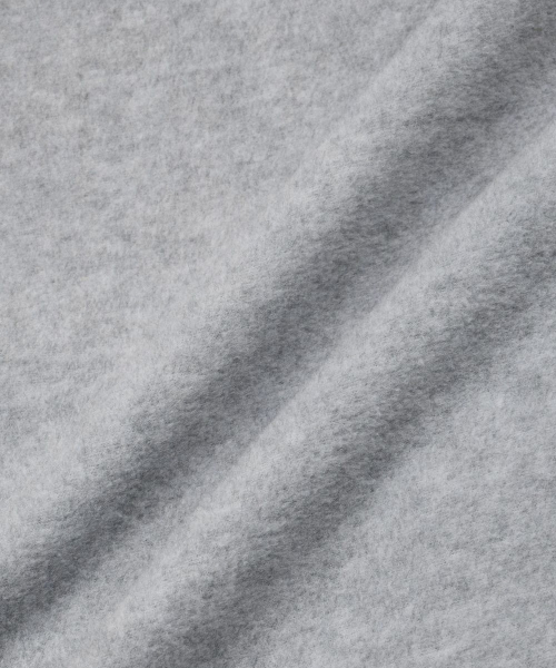 Oversized Fleece Half Zip-Up (Light Grey) TNTS6F100G2