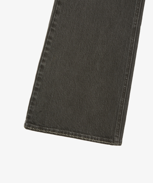 VINTAGE BOOTCUT DENIM PANTS [KHAKI]