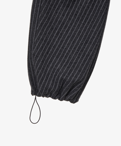 FOLDED EASY PANTS [CHARCOAL]