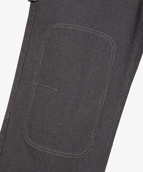 STRIPE WORK PANTS [CHARCOAL]