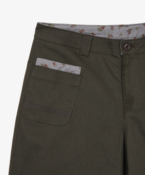 ANKLE MEDIUM PANTS [CHARCOAL]