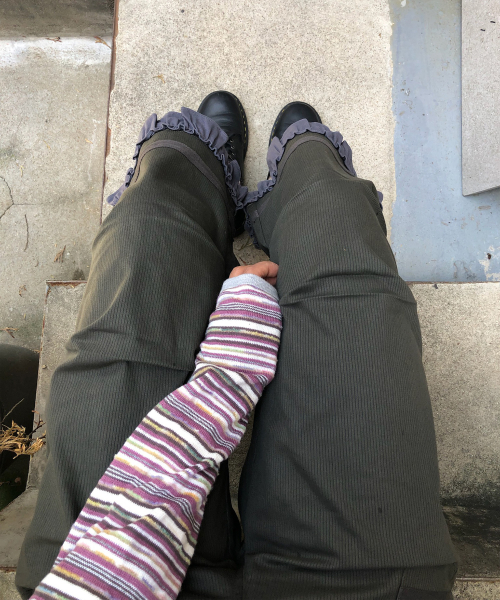 ANKLE MEDIUM PANTS [CHARCOAL]