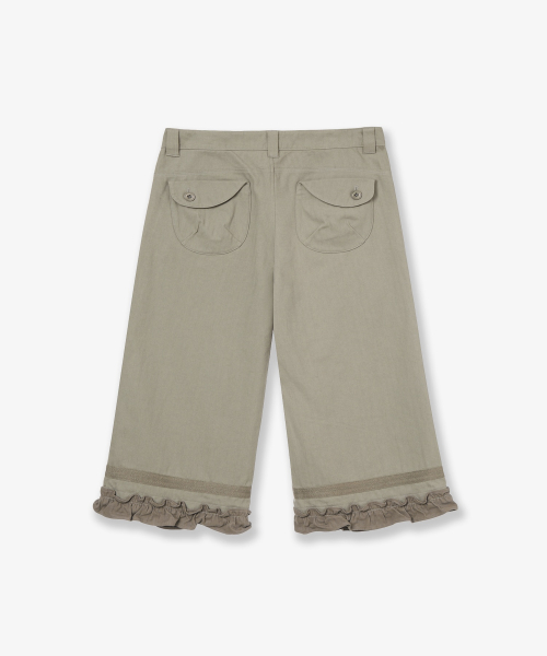ANKLE MEDIUM PANTS [BEIGE]