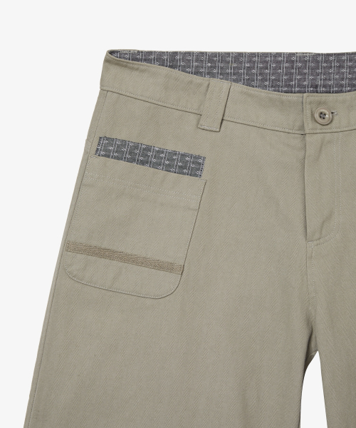 ANKLE MEDIUM PANTS [BEIGE]