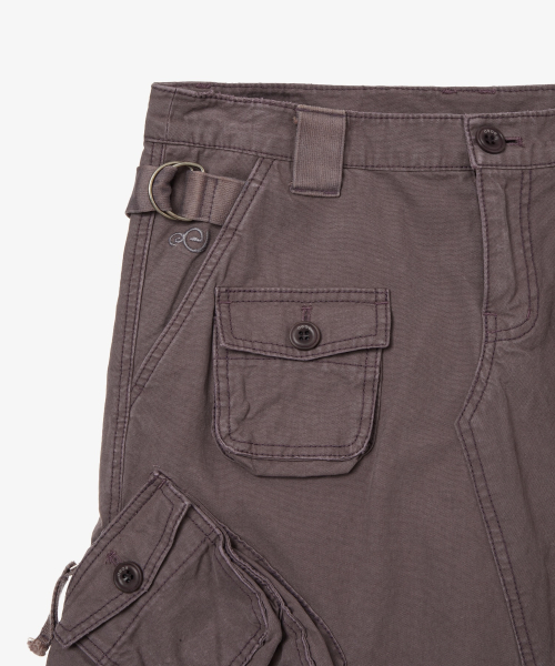 UTILITY WORK SKIRT [PURPLE]
