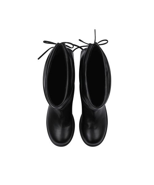 Folding pocket boots BLACK