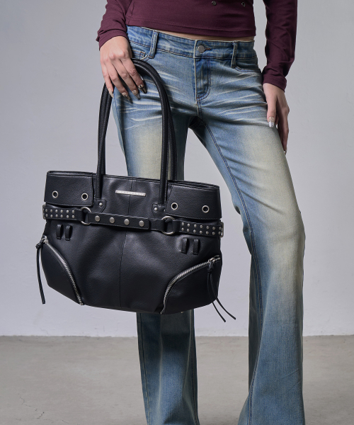RECKLESS BELTED BAG (BLACK) F26ZE404