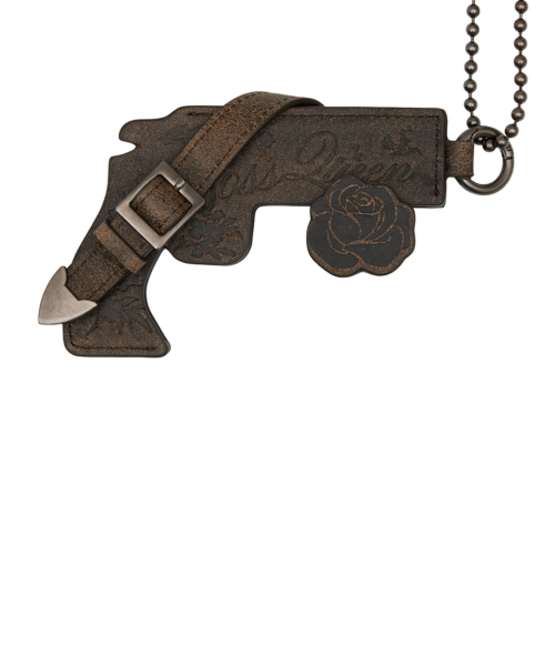 RL PISTOL CARD WALLET(BROWN)