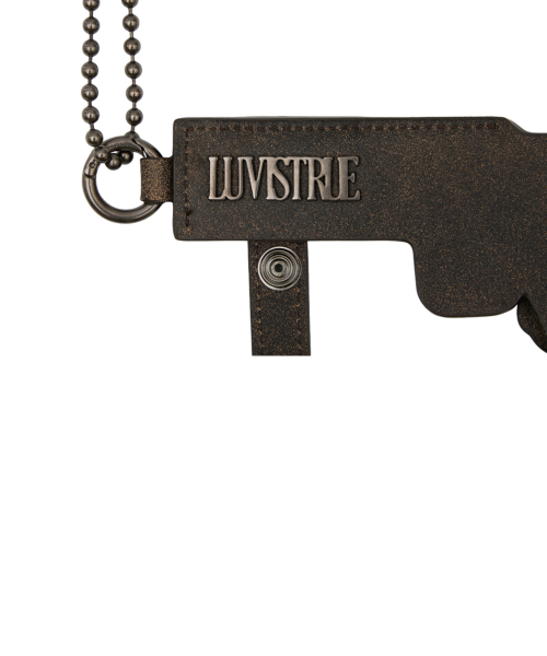 RL PISTOL CARD WALLET(BROWN)