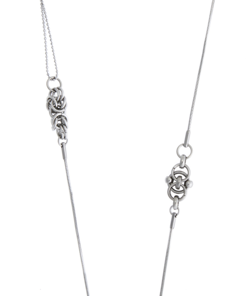 RL SHIELD NECKLACE(SILVER)