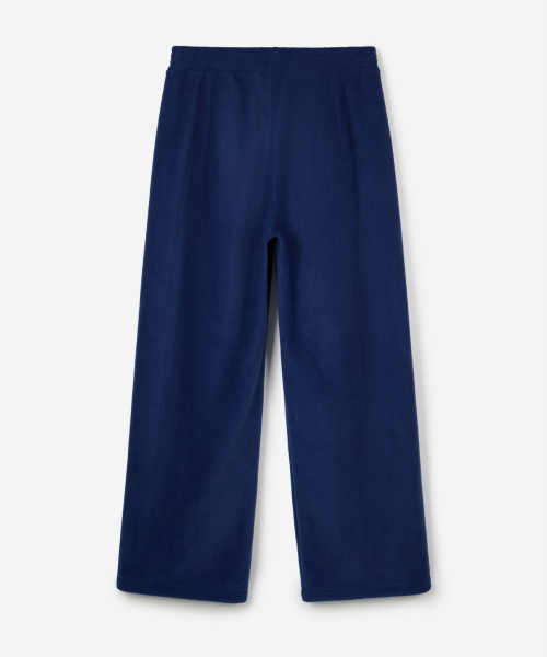 Fleece Wide-Leg Pants (Blue) TNPA6F112B2