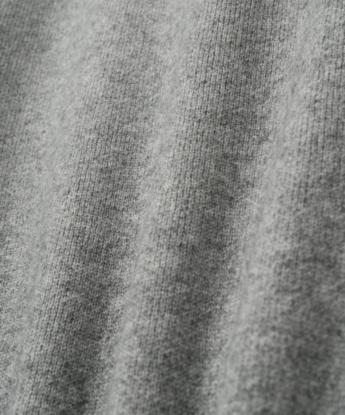 Cashmere Blended Essential Polo Knit Top (Grey) TNSW6F110G2