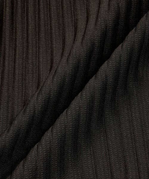 Yoyogi Pleats Overshirt (Brown) TNSH6F107W2