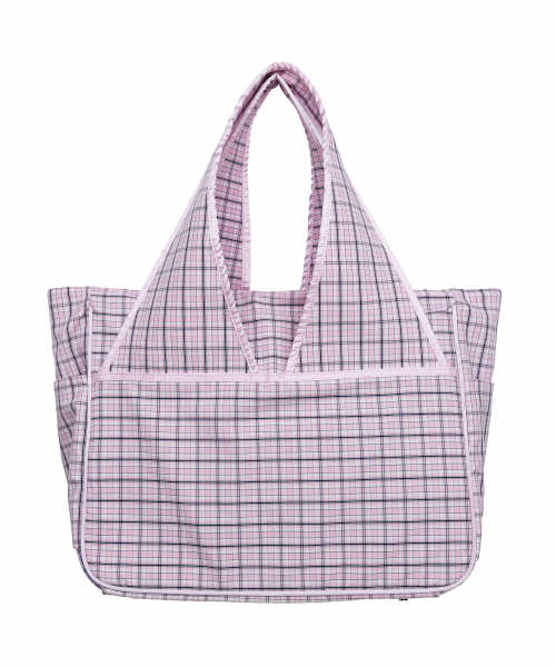TIDI Work Bag (Check Pink)
