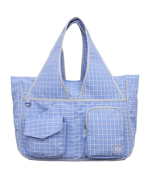 TIDI Work Bag (Check Blue)