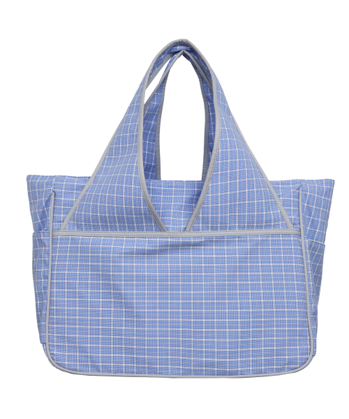 TIDI Work Bag (Check Blue)