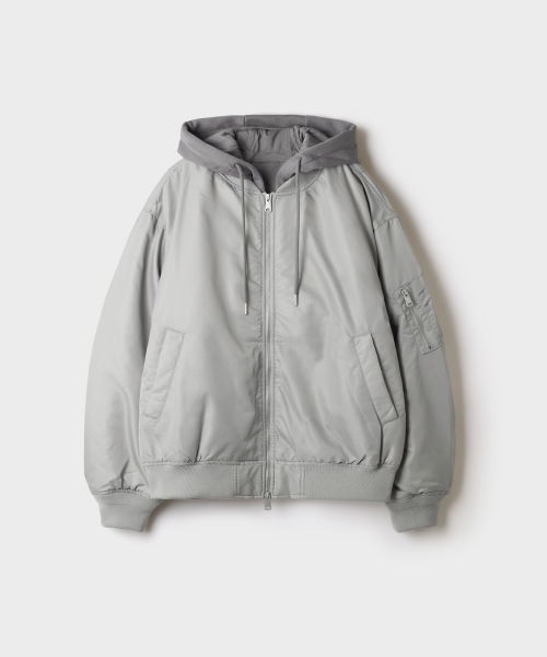 (Detachable Hood) Oversized Ma1 Aviation Jumper_SPJAG4TC01