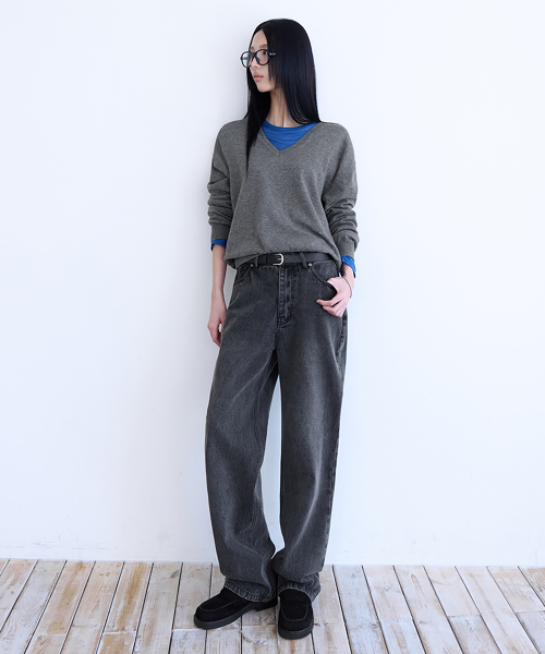 Essential Straight Jeans, BLUE
