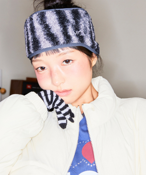 JQD FLEECE HEADBAND pink