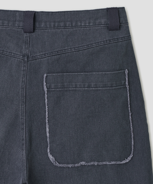 Washed Cargo Pants [Navy]