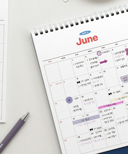 2027 Essential Desk Calendar