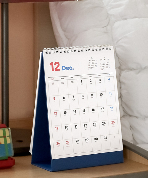 2027 Essential Desk Calendar