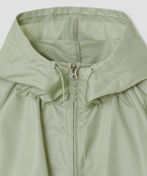 Drawstring Hood Jacket [Mint]