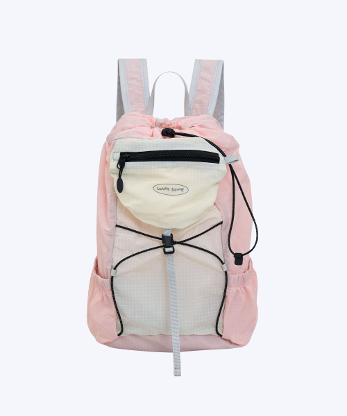 Double Skoot Backpack - Strawberry Yogurt