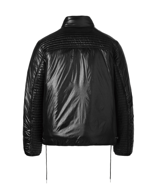 UTILITY HIGH NECK LIGHT JACKET BLACK