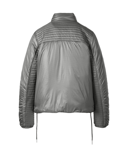 UTILITY HIGH NECK LIGHT JACKET GREY