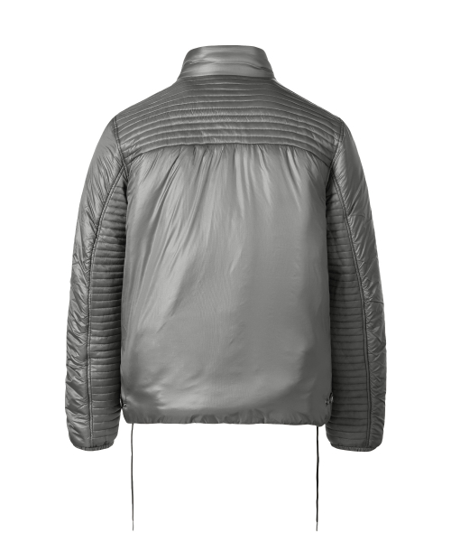 UTILITY HIGH NECK LIGHT JACKET GREY