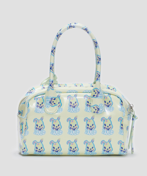Patent Graphic Mini Bag [Lime]