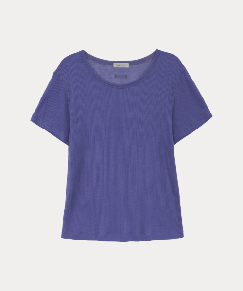Moibi Tencel Wool T-Shirt - Blue