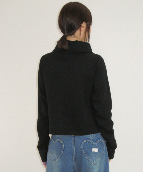 UNBALANCE DOUBLE JACKET BLACK
