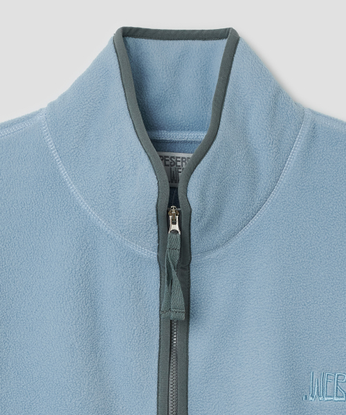 Half Zip Fleece Pullover [Blue]