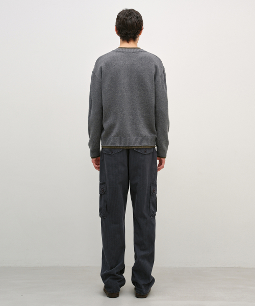 HBT Cargo Pants WASHED CHARCOAL