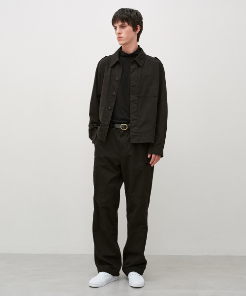 Military Mechanic Pants BLACK