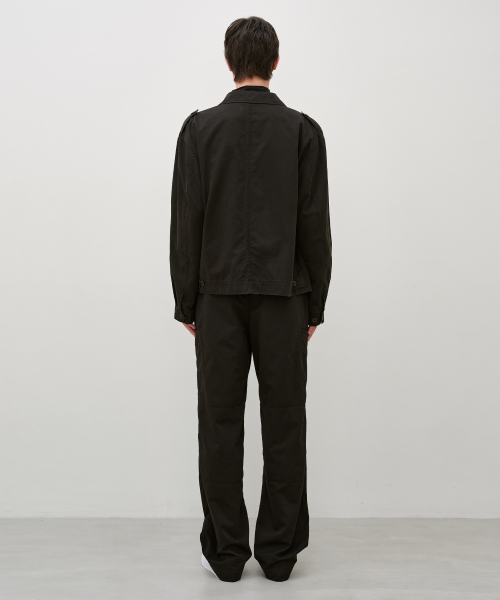 Military Mechanic Pants BLACK