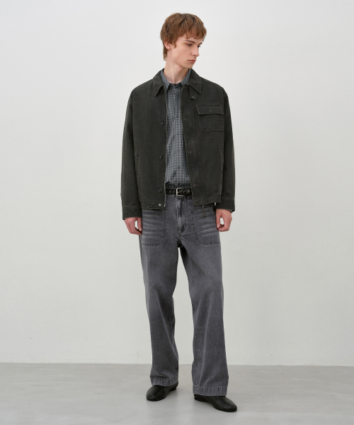 M45 Denim Baker Pants GREY